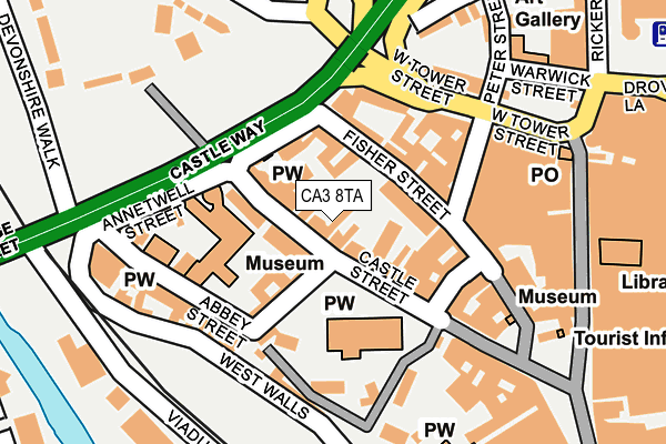 CA3 8TA map - OS OpenMap – Local (Ordnance Survey) CA3 8TA map - OS OpenMap – Local (Ordnance Survey)