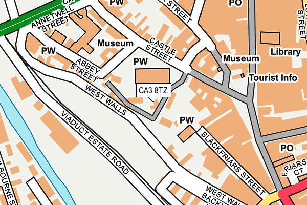 CA3 8TZ map - OS OpenMap – Local (Ordnance Survey) CA3 8TZ map - OS OpenMap – Local (Ordnance Survey)