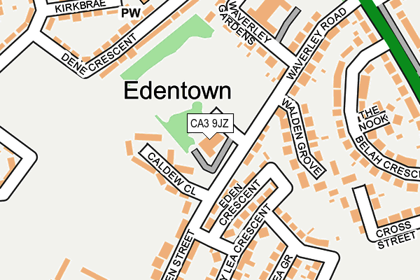 CA3 9JZ map - OS OpenMap – Local (Ordnance Survey) CA3 9JZ map - OS OpenMap – Local (Ordnance Survey)