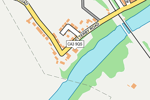 CA3 9QS map - OS OpenMap – Local (Ordnance Survey) CA3 9QS map - OS OpenMap – Local (Ordnance Survey)