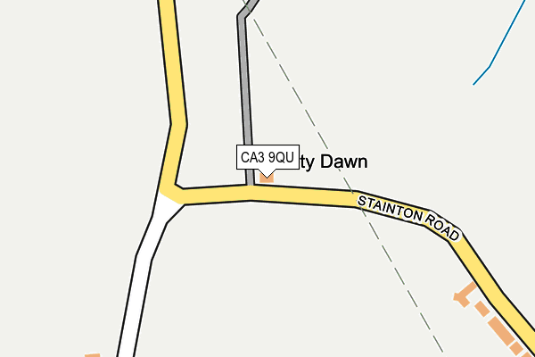 CA3 9QU map - OS OpenMap – Local (Ordnance Survey) CA3 9QU map - OS OpenMap – Local (Ordnance Survey)