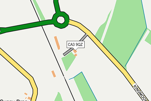 CA3 9QZ map - OS OpenMap – Local (Ordnance Survey) CA3 9QZ map - OS OpenMap – Local (Ordnance Survey)