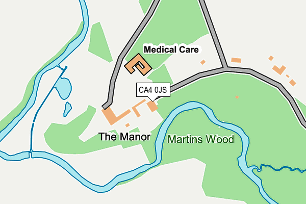 CA4 0JS map - OS OpenMap – Local (Ordnance Survey) CA4 0JS map - OS OpenMap – Local (Ordnance Survey)