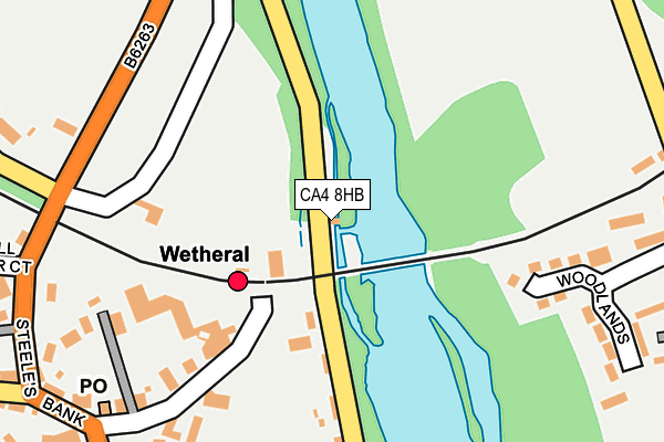 CA4 8HB map - OS OpenMap – Local (Ordnance Survey) CA4 8HB map - OS OpenMap – Local (Ordnance Survey)