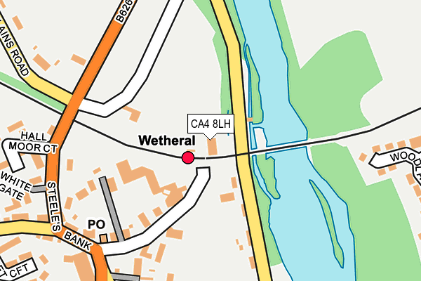 CA4 8LH map - OS OpenMap – Local (Ordnance Survey) CA4 8LH map - OS OpenMap – Local (Ordnance Survey)