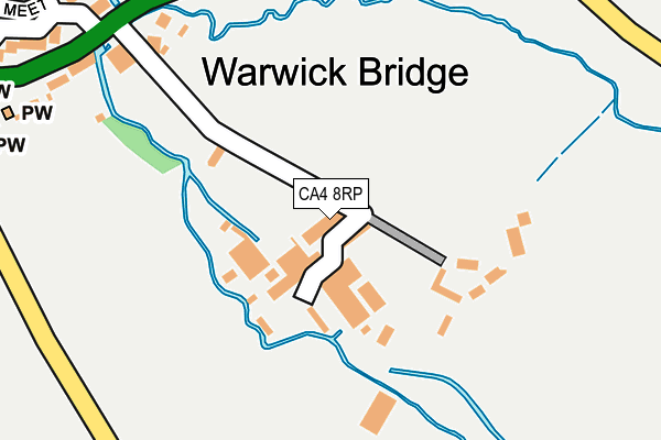 CA4 8RP map - OS OpenMap – Local (Ordnance Survey) CA4 8RP map - OS OpenMap – Local (Ordnance Survey)