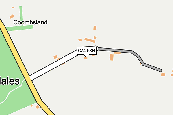CA4 9SH map - OS OpenMap – Local (Ordnance Survey) CA4 9SH map - OS OpenMap – Local (Ordnance Survey)