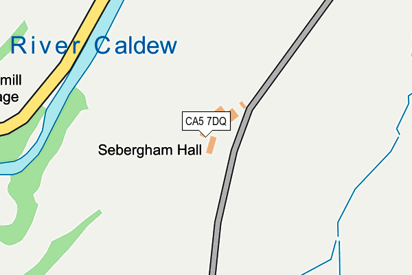 CA5 7DQ map - OS OpenMap – Local (Ordnance Survey) CA5 7DQ map - OS OpenMap – Local (Ordnance Survey)