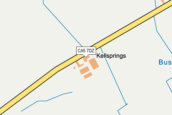 CA5 7DZ map - OS OpenMap – Local (Ordnance Survey) CA5 7DZ map - OS OpenMap – Local (Ordnance Survey)