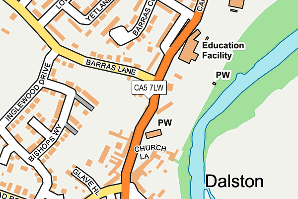 CA5 7LW map - OS OpenMap – Local (Ordnance Survey) CA5 7LW map - OS OpenMap – Local (Ordnance Survey)
