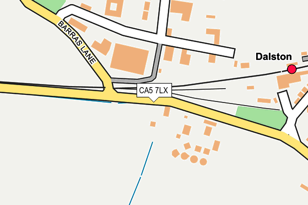CA5 7LX map - OS OpenMap – Local (Ordnance Survey) CA5 7LX map - OS OpenMap – Local (Ordnance Survey)