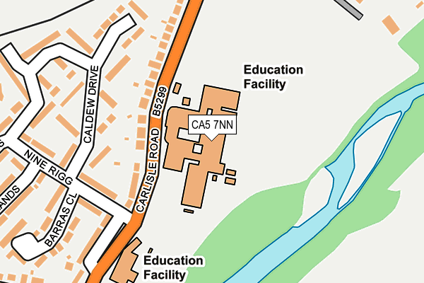 CA5 7NN map - OS OpenMap – Local (Ordnance Survey) CA5 7NN map - OS OpenMap – Local (Ordnance Survey)