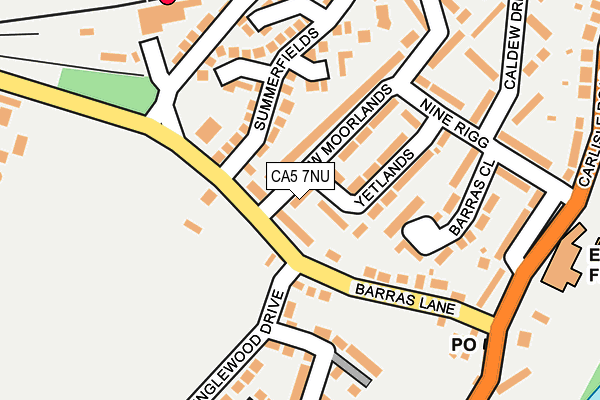 CA5 7NU map - OS OpenMap – Local (Ordnance Survey) CA5 7NU map - OS OpenMap – Local (Ordnance Survey)
