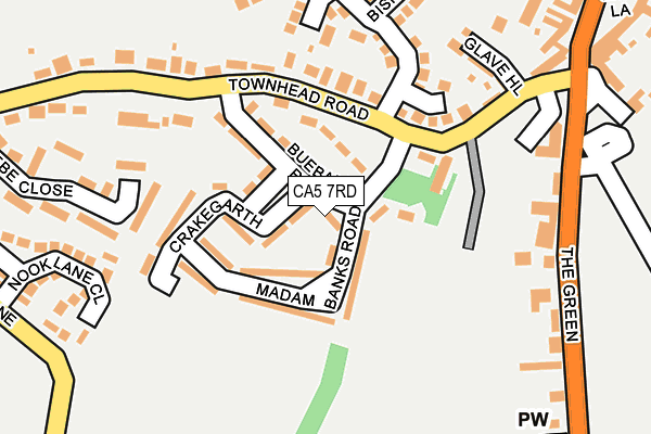 CA5 7RD map - OS OpenMap – Local (Ordnance Survey) CA5 7RD map - OS OpenMap – Local (Ordnance Survey)