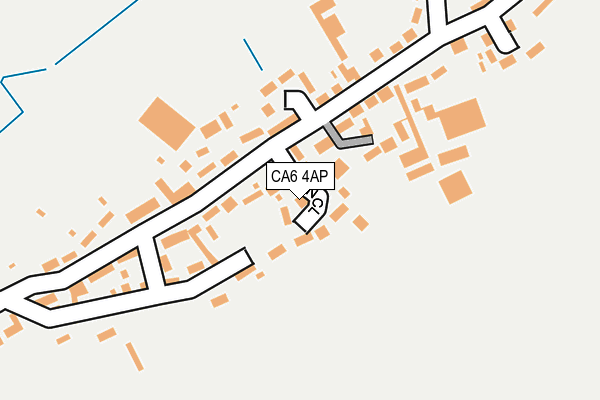 CA6 4AP map - OS OpenMap – Local (Ordnance Survey) CA6 4AP map - OS OpenMap – Local (Ordnance Survey)