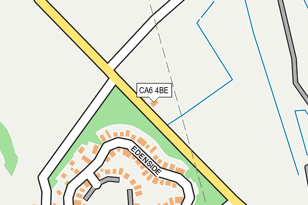 CA6 4BE map - OS OpenMap – Local (Ordnance Survey) CA6 4BE map - OS OpenMap – Local (Ordnance Survey)