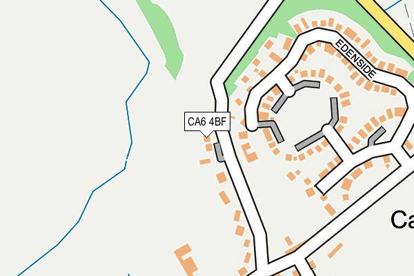 CA6 4BF map - OS OpenMap – Local (Ordnance Survey) CA6 4BF map - OS OpenMap – Local (Ordnance Survey)