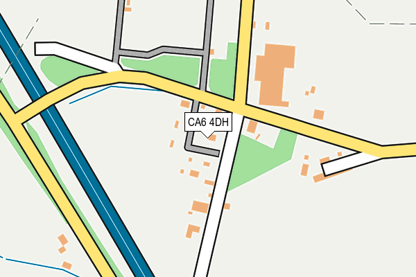 CA6 4DH map - OS OpenMap – Local (Ordnance Survey) CA6 4DH map - OS OpenMap – Local (Ordnance Survey)