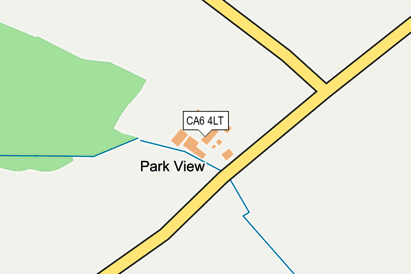 CA6 4LT map - OS OpenMap – Local (Ordnance Survey) CA6 4LT map - OS OpenMap – Local (Ordnance Survey)