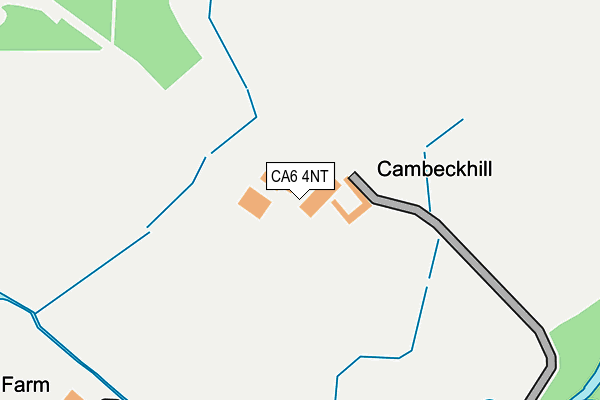 CA6 4NT map - OS OpenMap – Local (Ordnance Survey) CA6 4NT map - OS OpenMap – Local (Ordnance Survey)