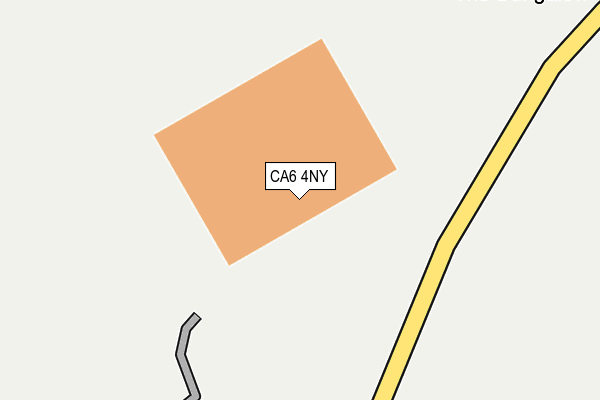 CA6 4NY map - OS OpenMap – Local (Ordnance Survey) CA6 4NY map - OS OpenMap – Local (Ordnance Survey)