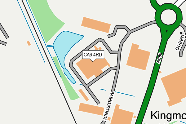CA6 4RD map - OS OpenMap – Local (Ordnance Survey) CA6 4RD map - OS OpenMap – Local (Ordnance Survey)