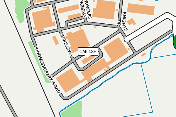CA6 4SE map - OS OpenMap – Local (Ordnance Survey) CA6 4SE map - OS OpenMap – Local (Ordnance Survey)