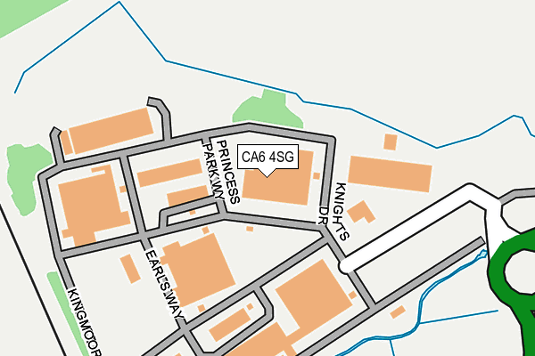 CA6 4SG map - OS OpenMap – Local (Ordnance Survey) CA6 4SG map - OS OpenMap – Local (Ordnance Survey)
