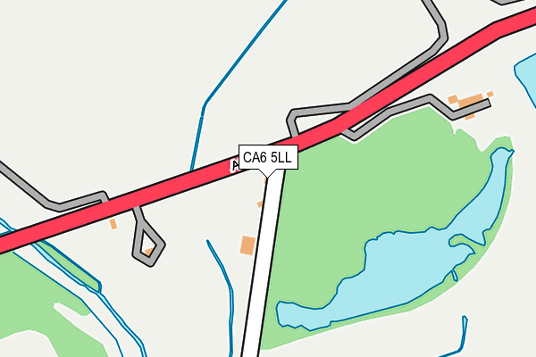 CA6 5LL map - OS OpenMap – Local (Ordnance Survey) CA6 5LL map - OS OpenMap – Local (Ordnance Survey)