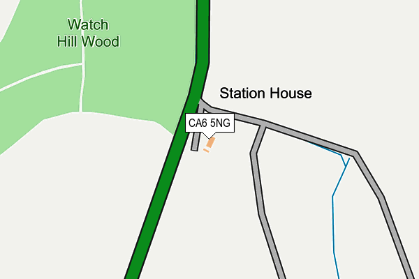 CA6 5NG map - OS OpenMap – Local (Ordnance Survey) CA6 5NG map - OS OpenMap – Local (Ordnance Survey)