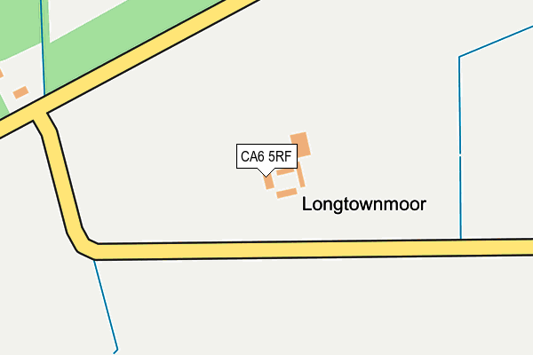 CA6 5RF map - OS OpenMap – Local (Ordnance Survey) CA6 5RF map - OS OpenMap – Local (Ordnance Survey)