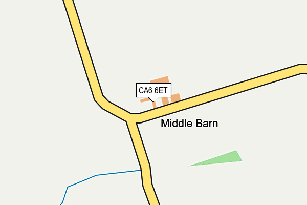 CA6 6ET map - OS OpenMap – Local (Ordnance Survey) CA6 6ET map - OS OpenMap – Local (Ordnance Survey)