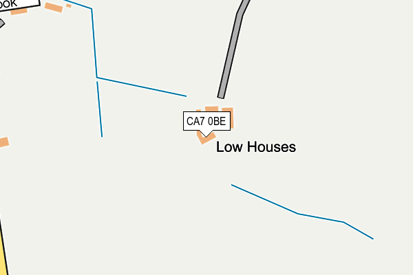 CA7 0BE map - OS OpenMap – Local (Ordnance Survey) CA7 0BE map - OS OpenMap – Local (Ordnance Survey)