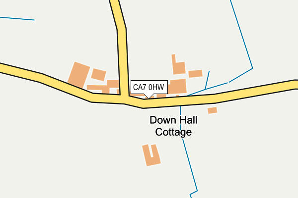 CA7 0HW map - OS OpenMap – Local (Ordnance Survey) CA7 0HW map - OS OpenMap – Local (Ordnance Survey)