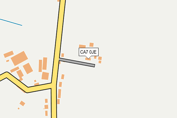 CA7 0JE map - OS OpenMap – Local (Ordnance Survey) CA7 0JE map - OS OpenMap – Local (Ordnance Survey)