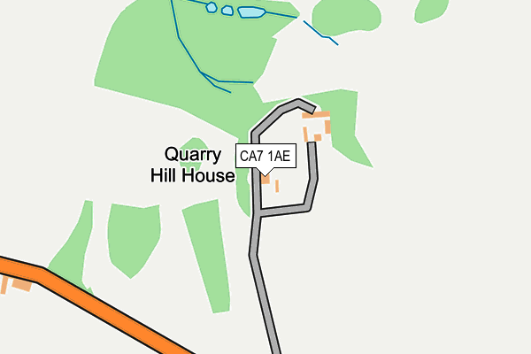 CA7 1AE map - OS OpenMap – Local (Ordnance Survey) CA7 1AE map - OS OpenMap – Local (Ordnance Survey)