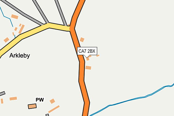 CA7 2BX map - OS OpenMap – Local (Ordnance Survey) CA7 2BX map - OS OpenMap – Local (Ordnance Survey)