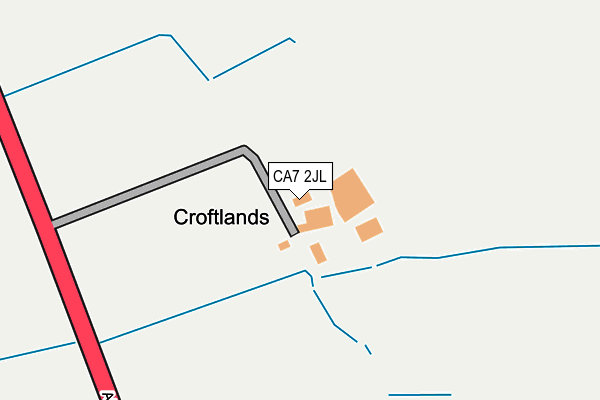 CA7 2JL map - OS OpenMap – Local (Ordnance Survey) CA7 2JL map - OS OpenMap – Local (Ordnance Survey)