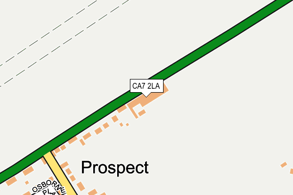 CA7 2LA map - OS OpenMap – Local (Ordnance Survey)