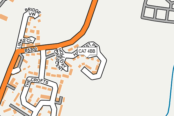 CA7 4BB map - OS OpenMap – Local (Ordnance Survey) CA7 4BB map - OS OpenMap – Local (Ordnance Survey)