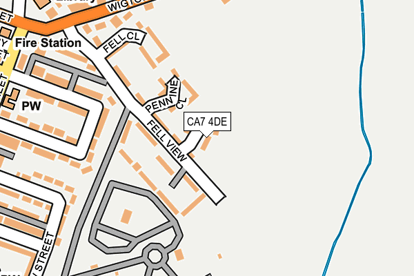 CA7 4DE map - OS OpenMap – Local (Ordnance Survey) CA7 4DE map - OS OpenMap – Local (Ordnance Survey)