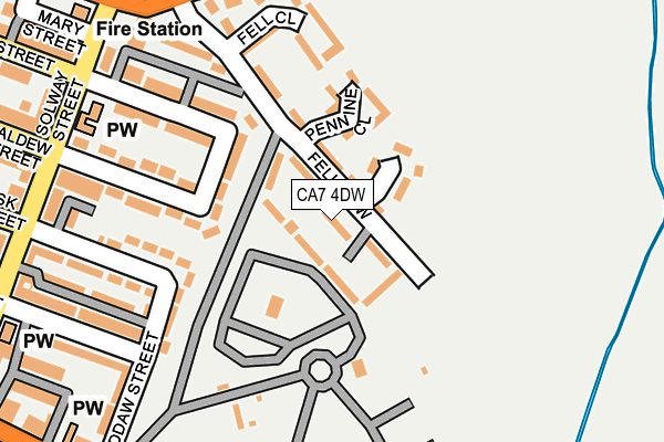CA7 4DW map - OS OpenMap – Local (Ordnance Survey) CA7 4DW map - OS OpenMap – Local (Ordnance Survey)