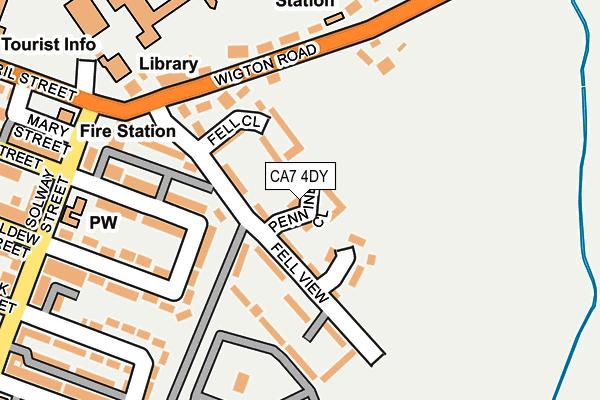 CA7 4DY map - OS OpenMap – Local (Ordnance Survey) CA7 4DY map - OS OpenMap – Local (Ordnance Survey)