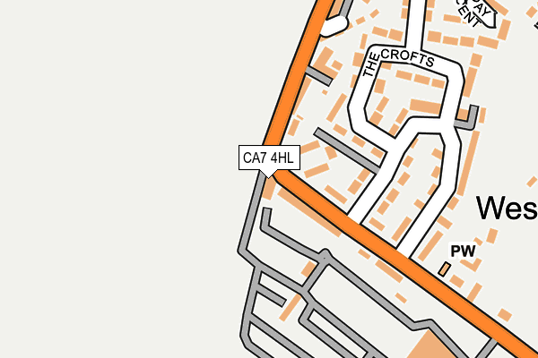 CA7 4HL map - OS OpenMap – Local (Ordnance Survey) CA7 4HL map - OS OpenMap – Local (Ordnance Survey)