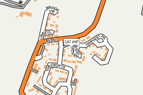 CA7 4HP map - OS OpenMap – Local (Ordnance Survey) CA7 4HP map - OS OpenMap – Local (Ordnance Survey)