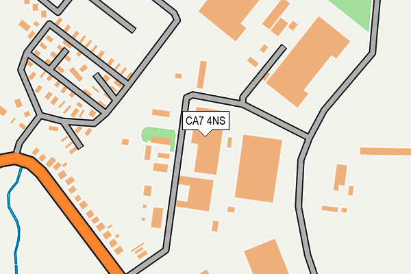 CA7 4NS map - OS OpenMap – Local (Ordnance Survey) CA7 4NS map - OS OpenMap – Local (Ordnance Survey)
