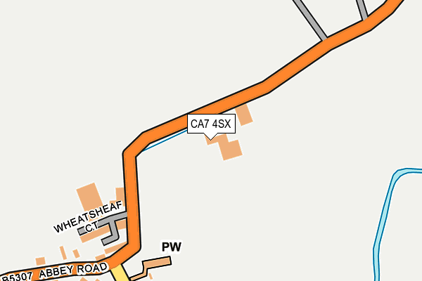 CA7 4SX map - OS OpenMap – Local (Ordnance Survey) CA7 4SX map - OS OpenMap – Local (Ordnance Survey)
