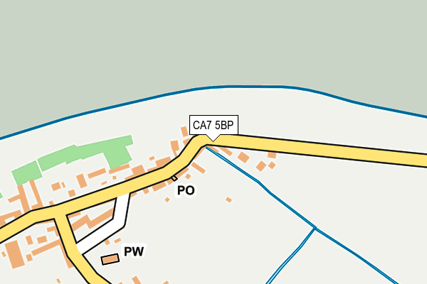CA7 5BP map - OS OpenMap – Local (Ordnance Survey) CA7 5BP map - OS OpenMap – Local (Ordnance Survey)