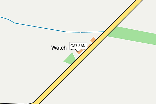 CA7 8AN map - OS OpenMap – Local (Ordnance Survey) CA7 8AN map - OS OpenMap – Local (Ordnance Survey)