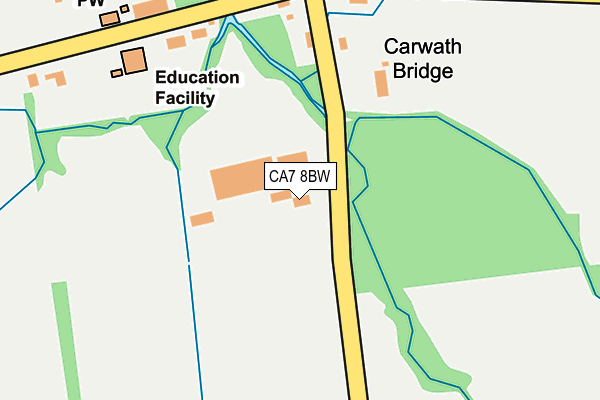 CA7 8BW map - OS OpenMap – Local (Ordnance Survey) CA7 8BW map - OS OpenMap – Local (Ordnance Survey)